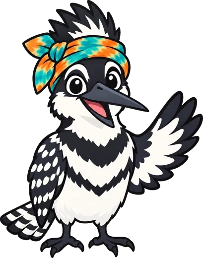 Kasuumay kingfisher mascot